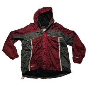 Stearns Dry Wear Light Coat Snap And Zip Front Fishing Athletic XXLG Windbreaker